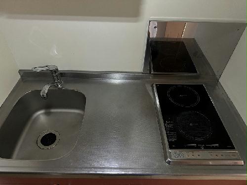 キッチン　キッチン混合水栓設置済みです