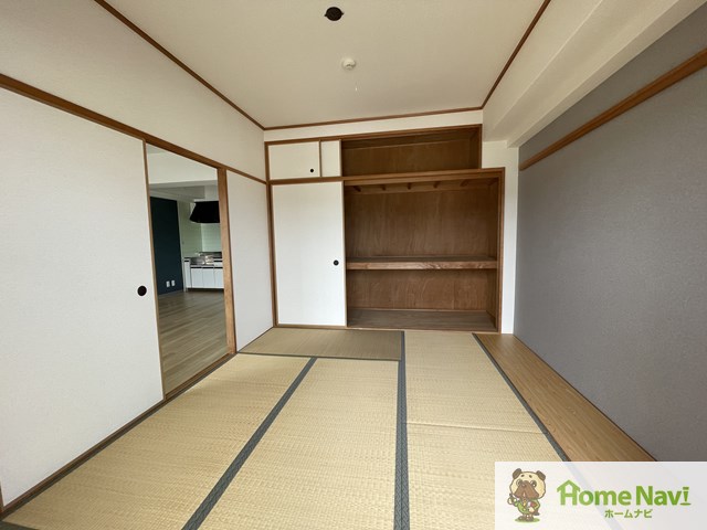 収納　大きな収納で荷物もすっきり片付きます。