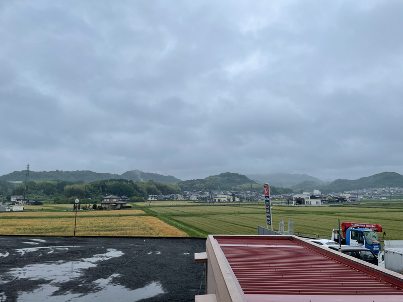 【神崎郡福崎町西治のアパートの眺望】