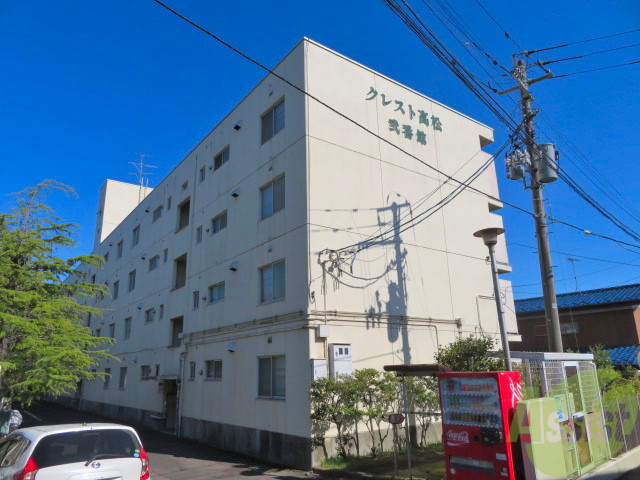 仙台市青葉区高松のマンションの建物外観