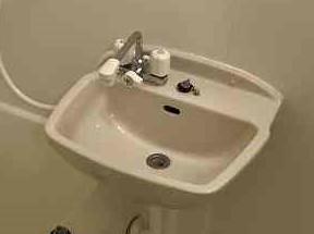 洗面設備　設備・仕様は号室により異なる為、現況を優先致します。