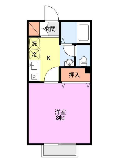 タンデムウィズの間取り