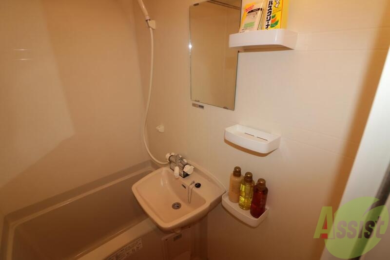 洗面設備　洗面台です。