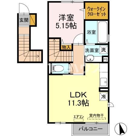 カサブランカ・ハウスの間取り