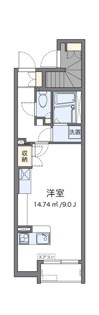 ミランダファルコナーIの間取り