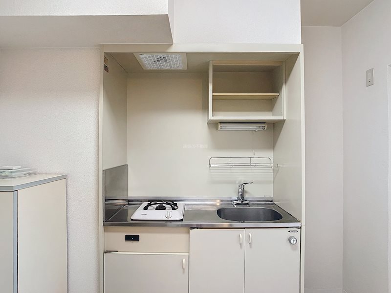 キッチン　コンロ付きのミニキッチンです！
