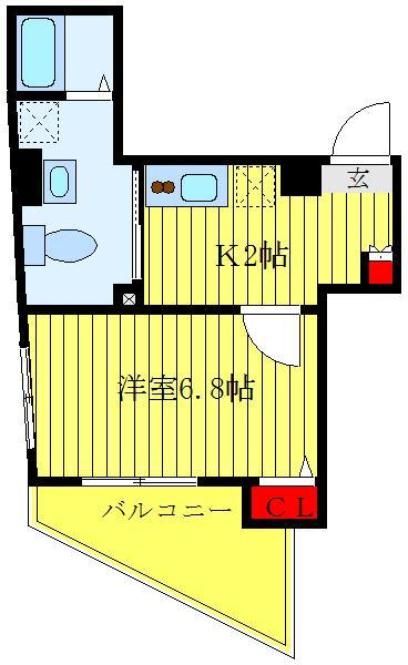 ランズ池袋の間取り