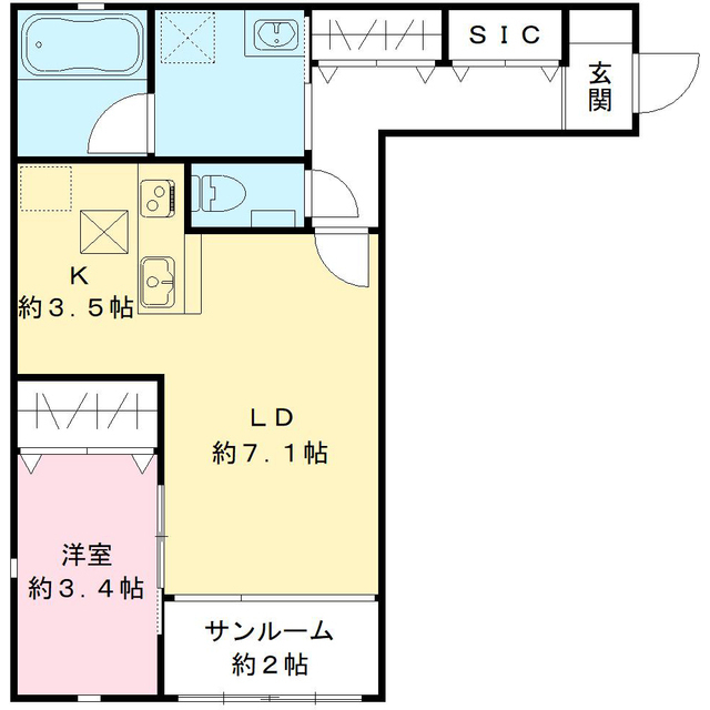 総社　Ｍ　アネックスの間取り