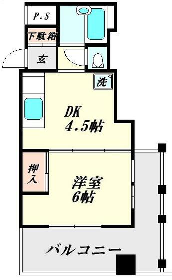 イチカワ１９８７の間取り