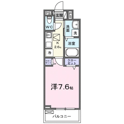 甲賀市水口町本町のアパートの間取り