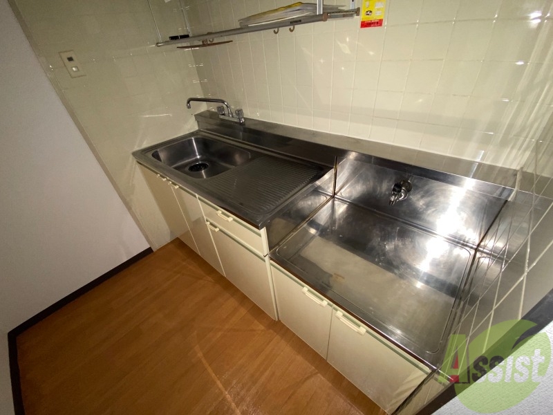 キッチン　キッチンは調理スペースもしっかりあっていいですね～