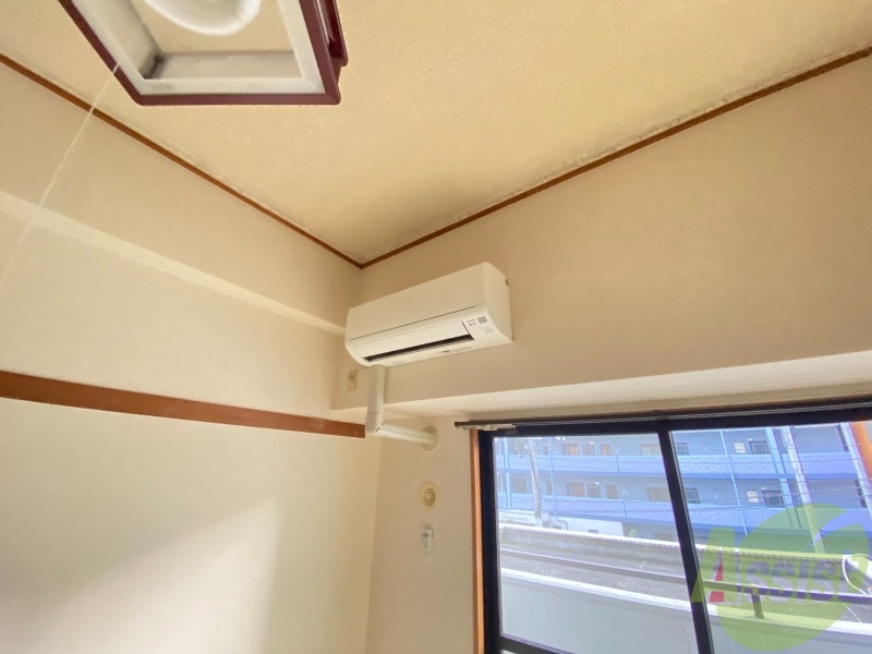 その他設備　エアコンが付いているので夏も冬も快適ですね～