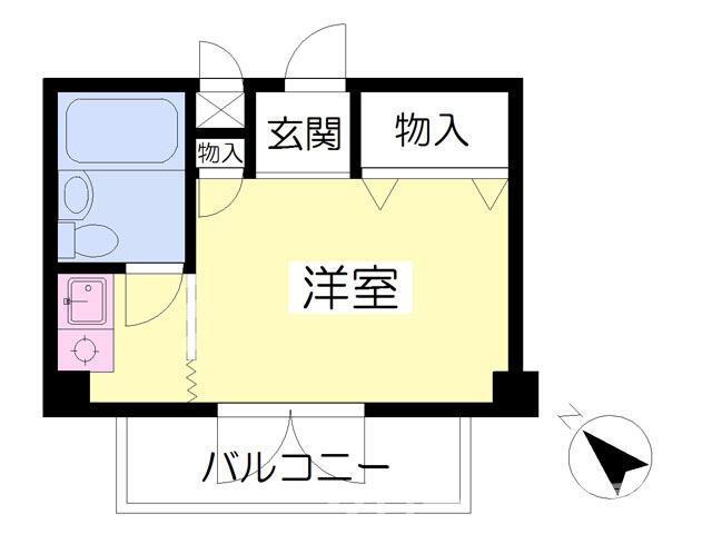 綾歌郡宇多津町浜二番丁のマンションの間取り