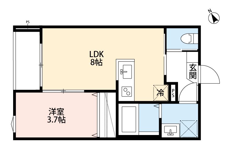 robot home 北松戸IIの間取り