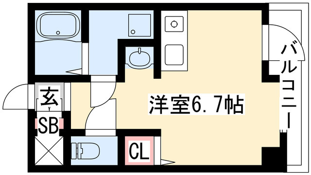 【横山アネックスビルの間取り】