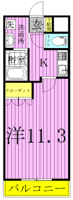 ミネルバＡ棟の間取り