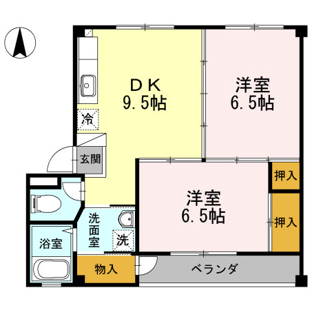 夢りんどうの間取り