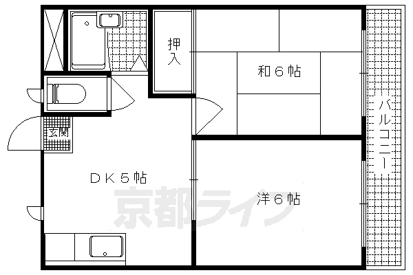 アメニティ醍醐の間取り