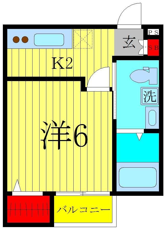 ＭＡＲＣＨ北柏の間取り