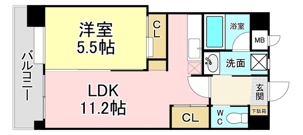 コンプレート富士見の間取り