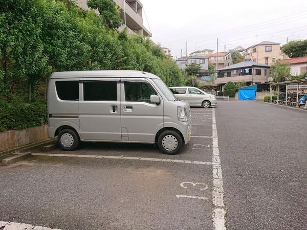 【佐倉市弥勒町のマンションの駐車場】