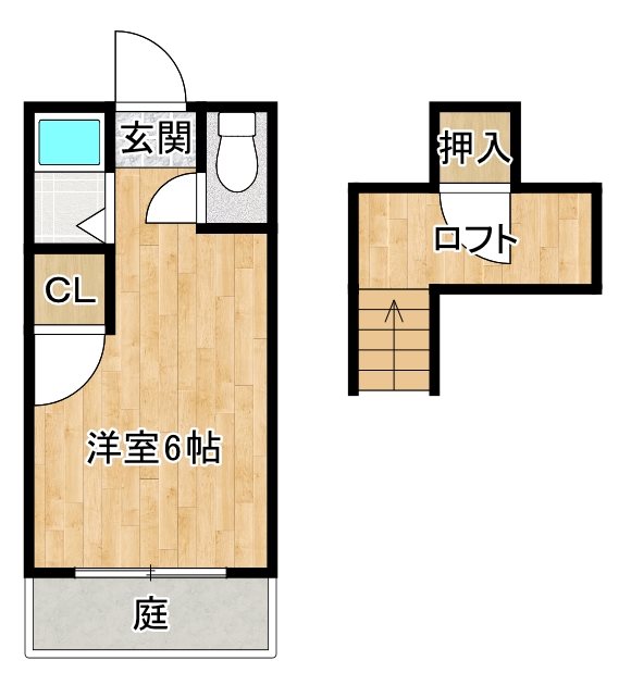 エル二日市の間取り