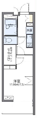 レオパレスＡの間取り