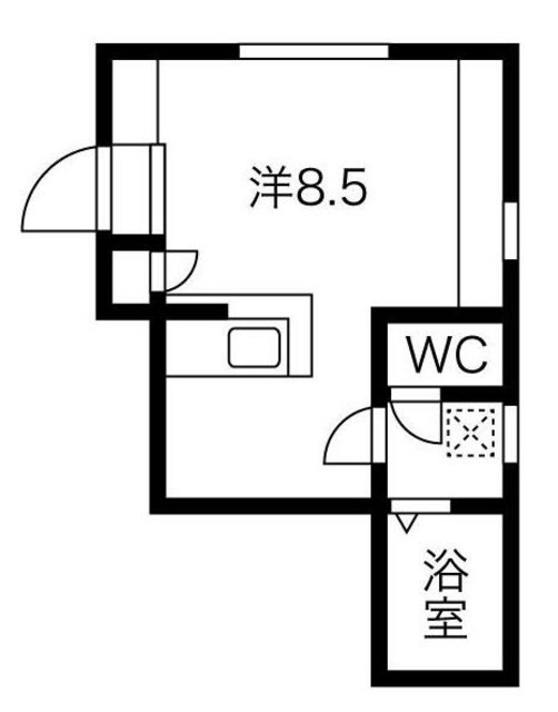 SAKURA AXIS 用賀の間取り