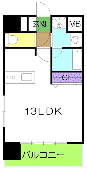 【Ｃａｌｍ．ｅｓIIの間取り】