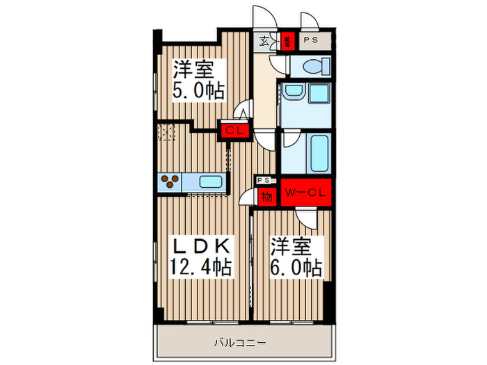 ＣＵＢＥの間取り