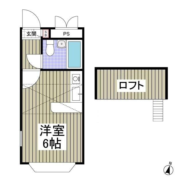 ベルピア鴻巣第7の間取り