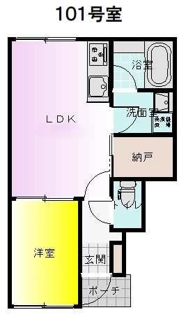 グランツリー下植木S保留地番号９－１の間取り