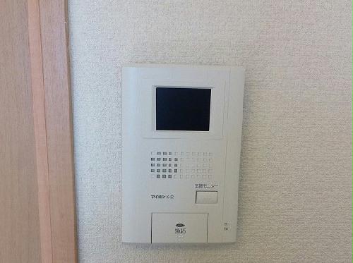 セキュリティ　モニター付きインターホン