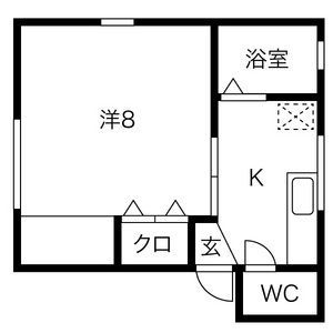 カーサAKETOの間取り