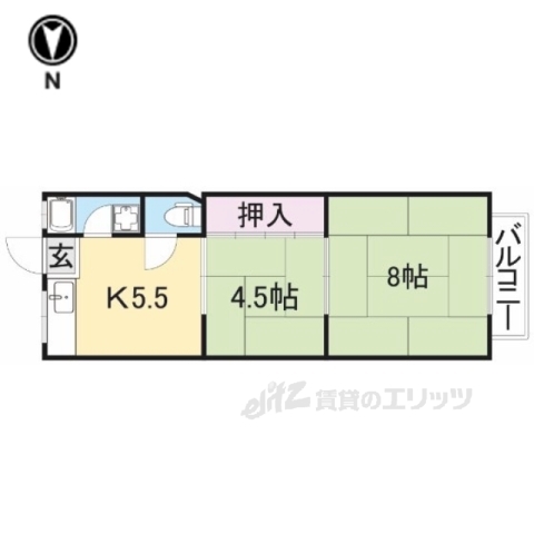 グリーンハイツオオタヤの間取り