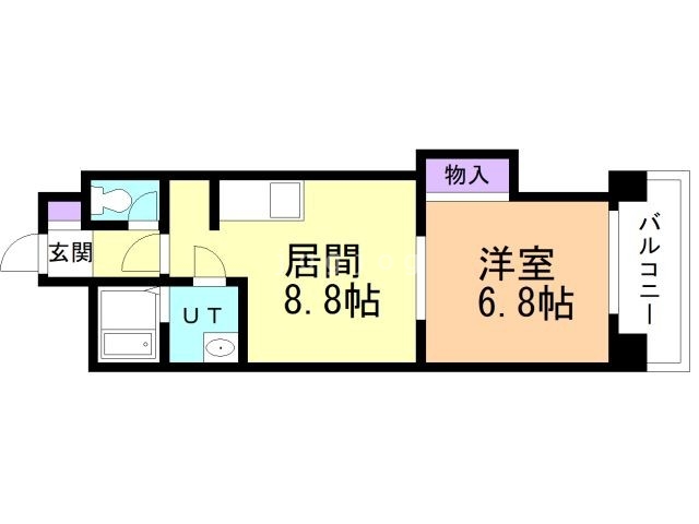 カノントヨヒラの間取り