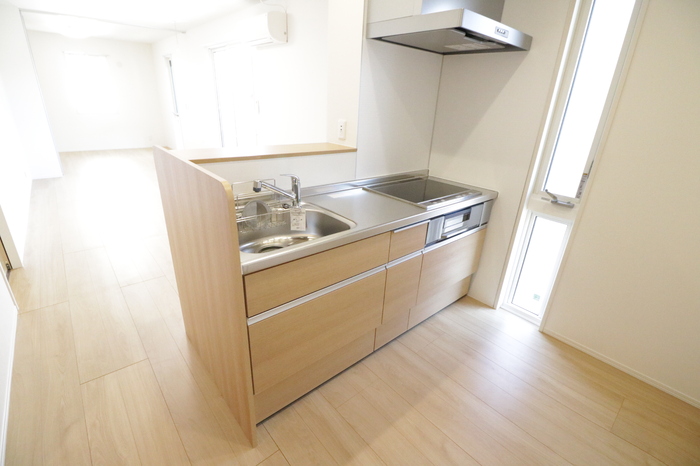 キッチン　対面システムキッチン