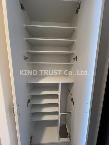 収納　十分な収納スペースがあります