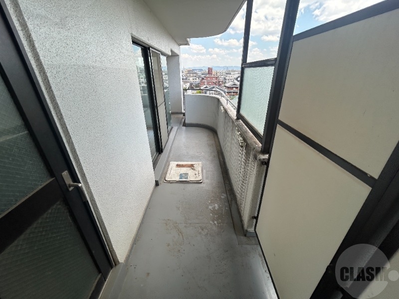 バルコニー　南向きのバルコニー