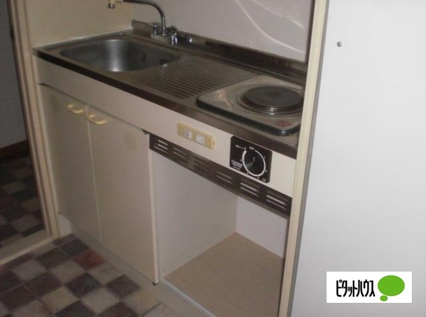 キッチン　他号室の写真です
