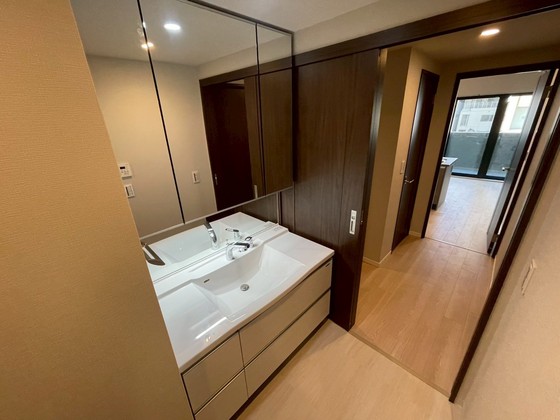 洗面設備　※他号室の写真使用・現況優先