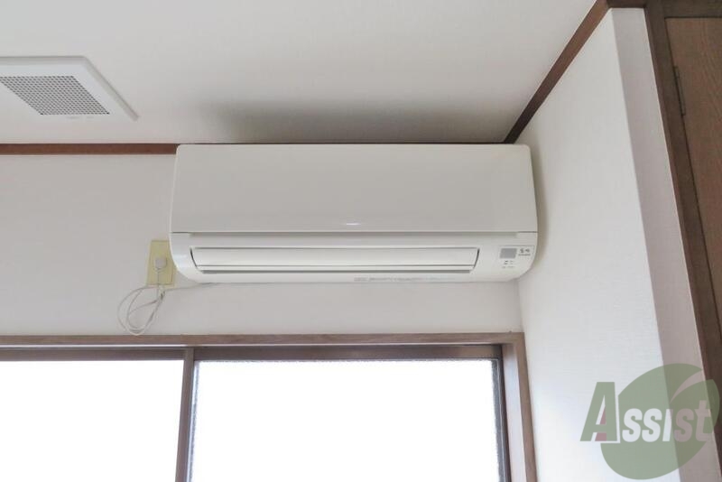 その他設備　エアコンがあれば暑い日が続いても快適に過ごせますね。