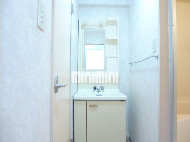 洗面設備　シャワー付きドレッサーに交換しています。