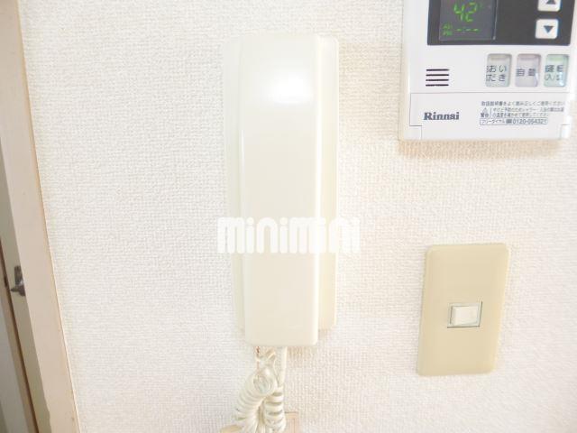 セキュリティ　インターホンで来訪者をしっかりチェックできます。