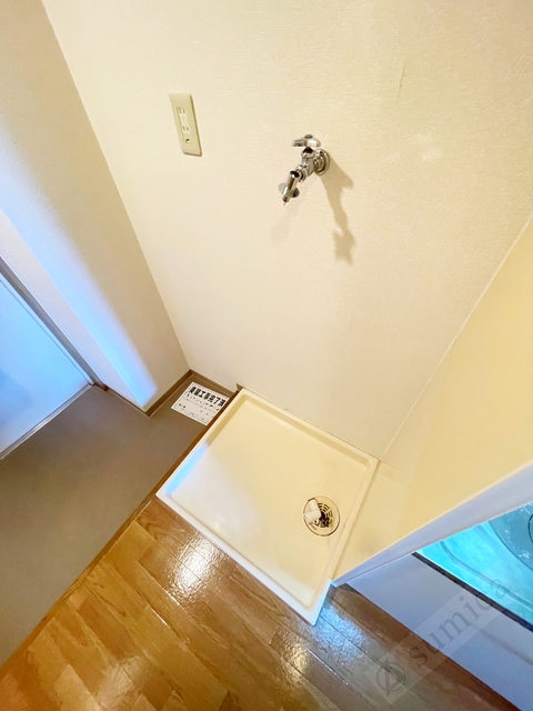 洗面設備　室内洗濯置き場を完備♪♪