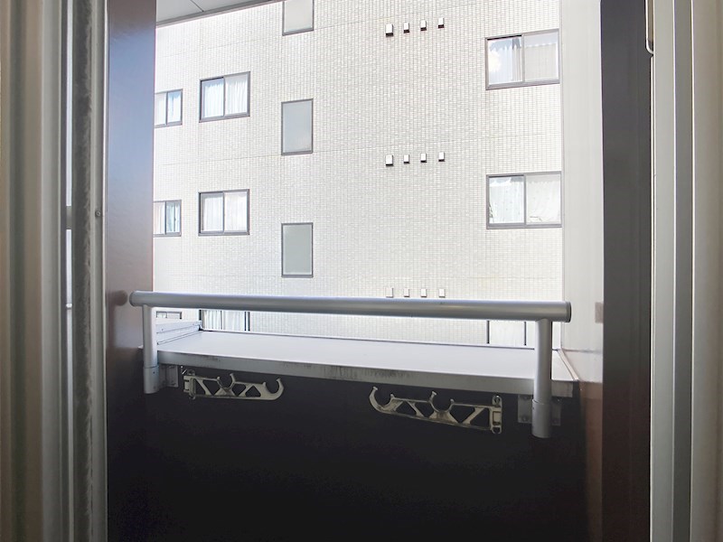 バルコニー　日当たり良好