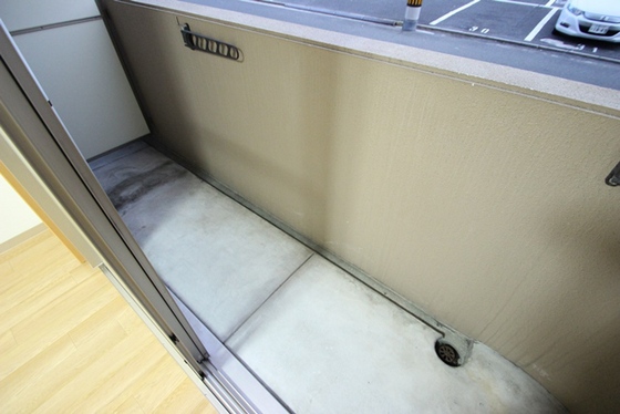 バルコニー　※別号室の写真です