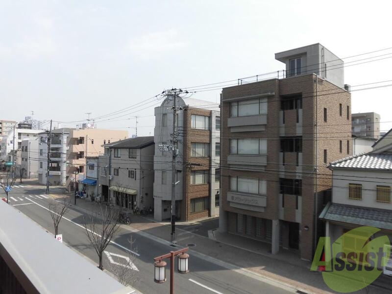 眺望　空が広く見えるのは嬉しいですね。