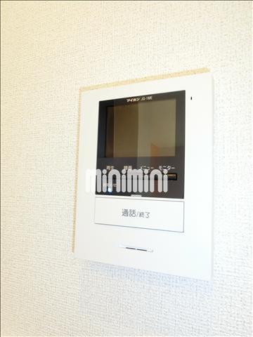 セキュリティ　テレビ付きカラーモニターホン。