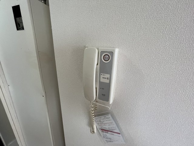 セキュリティ　インターホンです